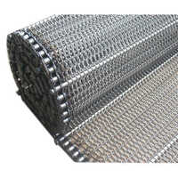 Balance Stainless Steel Conveyor Belt - Color: Silver