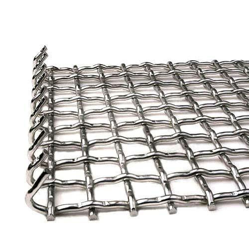 Stone Crusher Wire Mesh - Color: Silver