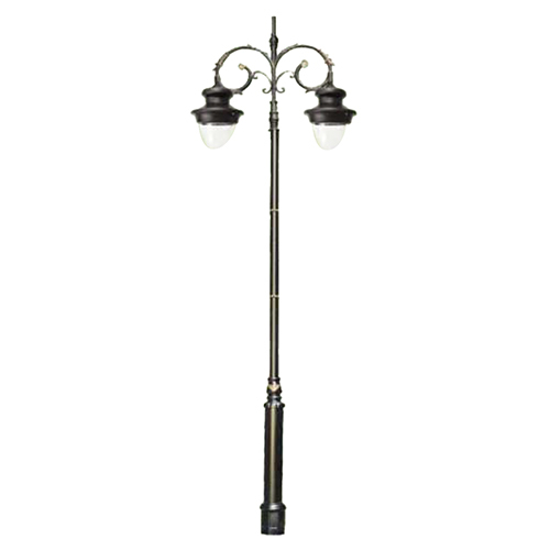 Modern Design Double Head Decorative Poles