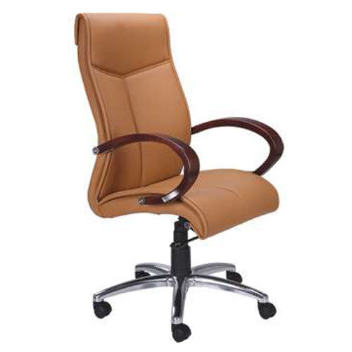 Brown High Back Ceo Chair