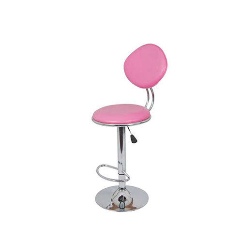 Pink Rotatable Cafe Chair