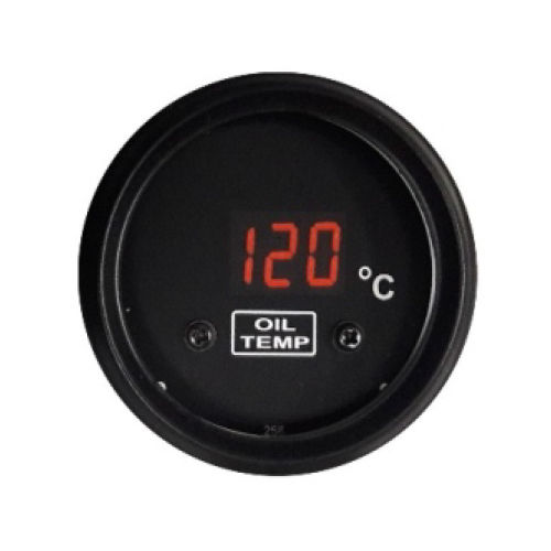 Black Amc8032 Digital Oil Temperature Gauge