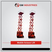 Mobile Scissor Lift - Body Material: Stainless Steel