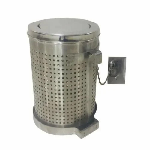 Railway Stainless Steel Dustbin