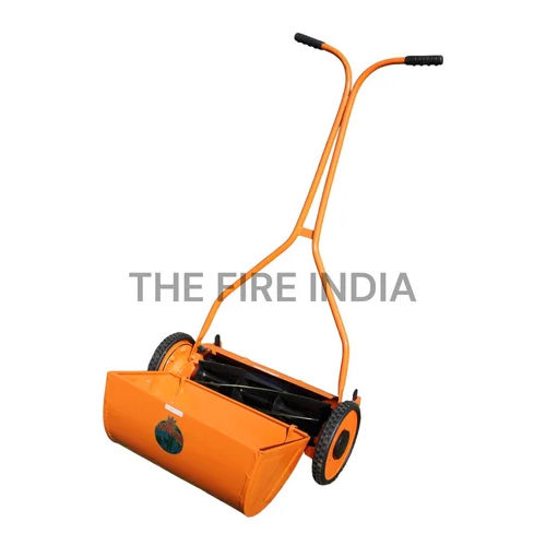 Orange 12-16 Inch Manual Lawn Mower