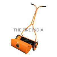 12-16 Inch Manual Lawn Mower - Color: Orange