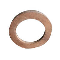 Round Copper Washer - High-grade Copper, Various Sizes Available, Golden Color, Corrosion Resistant, Ideal For Industrial Applications