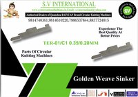 TER-01/C1 0.35/0.20MM - TERROT SINGLE JERSEY MACHINE SINKERS