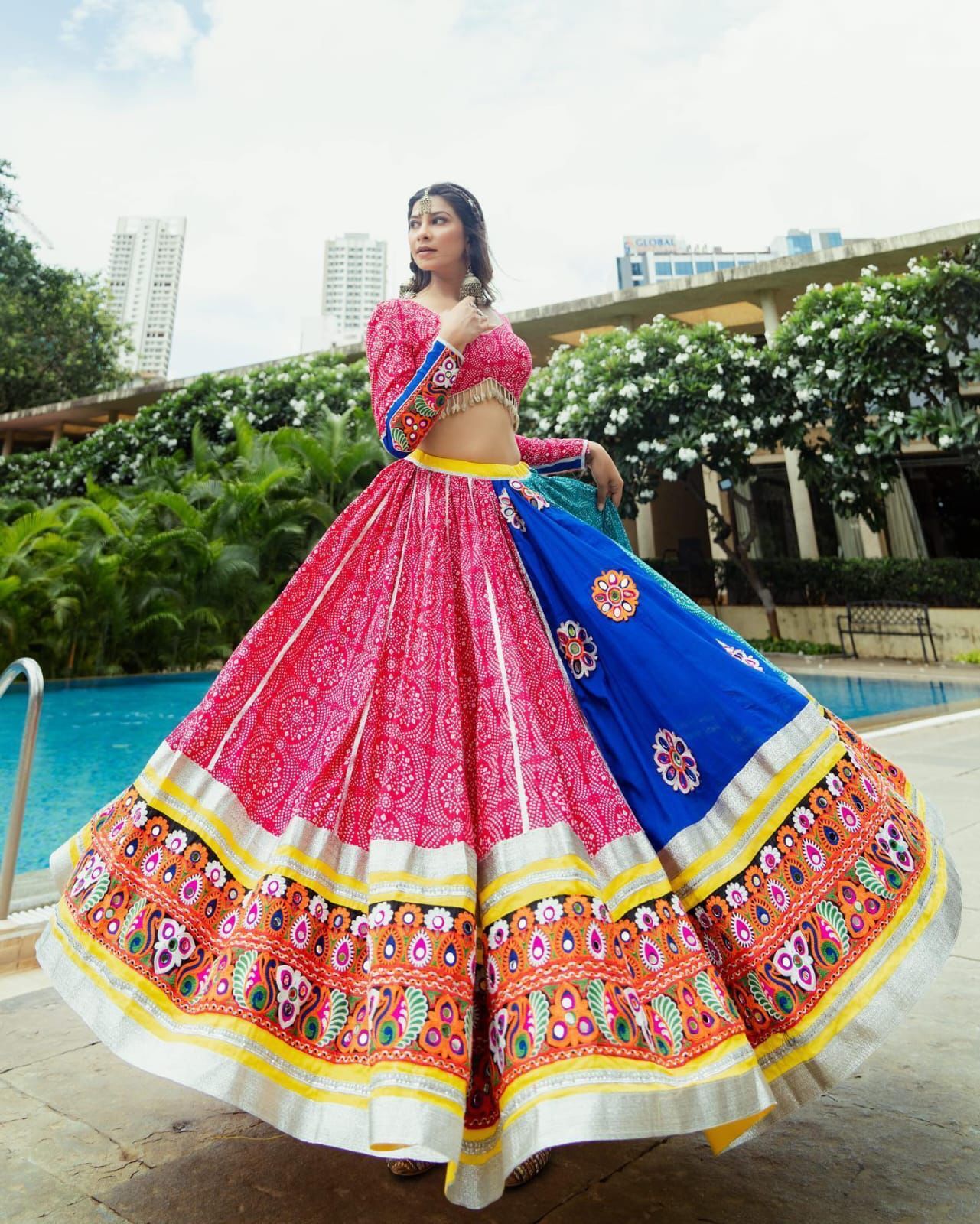 New Designer Silk Lhengha Choli For Women