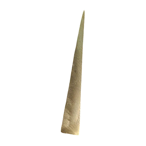 Brass Hexagonal Wedge Bar