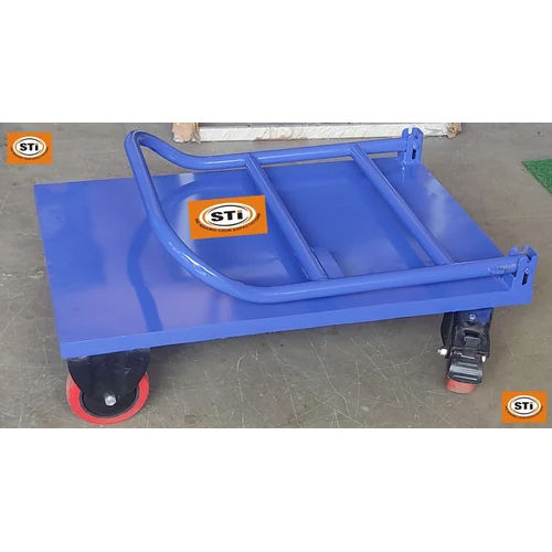 Platform Trolley - Manual Material Handling Design, 30kg Capacity, Multi-Color Options, New Condition, Includes Warranty