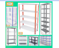 Ms Slotted Angle Racks / Store Racks / Departmental Racks - Assembly: Carpenter Assembly
