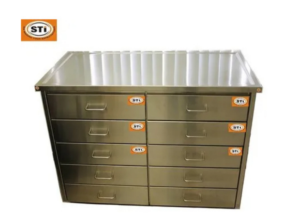 Stainless Steel Workstation Table - Color: Silver