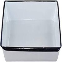 Enamel Tray - White Enamel, Lightweight And Durable | Manual Power Supply, Ideal For Industrial Applications