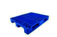 Plastic Pallets - Plastic, 1200x1000x150 Mm, Blue | Capacity 30-40 Kg, Edible Storage For Automobile Parts, Industrial Use