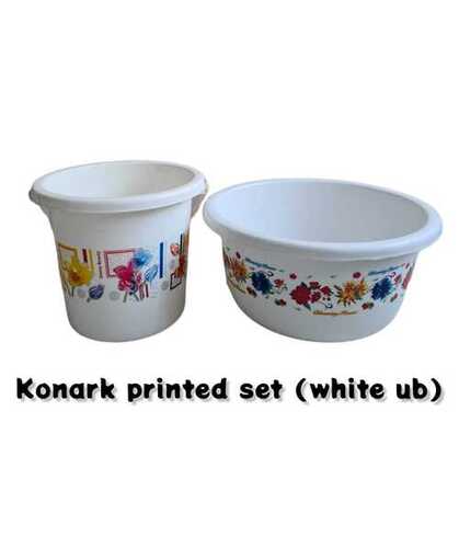 Tub bucket set