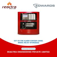 Edwards Est 3X Single Loop Edward Fire Control Panel - Base Material: Metal Base