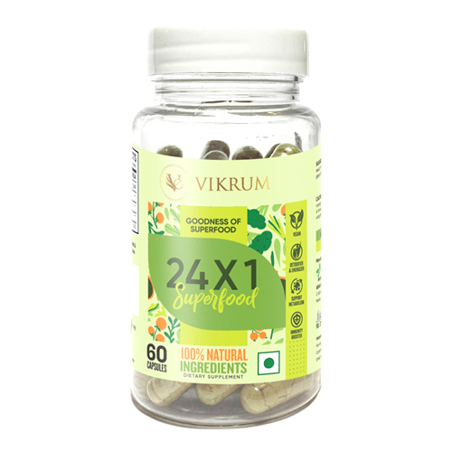 Super Food Dietary Supplement Capsule Efficacy: Promote Nutrition