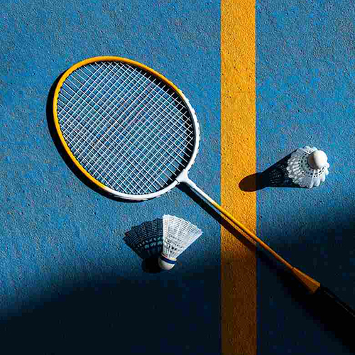 Badminton Kit - Wood/Metal/Plastic As Required Manual Operation | Lightweight Durable Frame Precise Shots