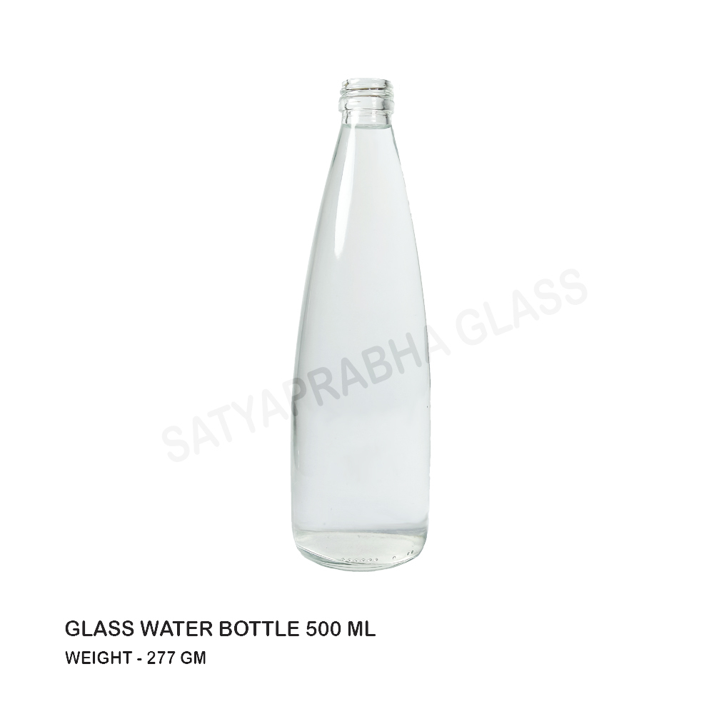 500 ml Glass Water Bottle