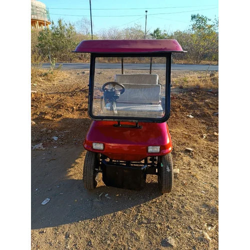 2 Seater Golf Cart - Color: Red