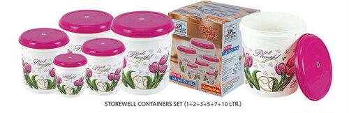Household Container Store Well Color set