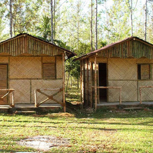 Bamboo degine hut