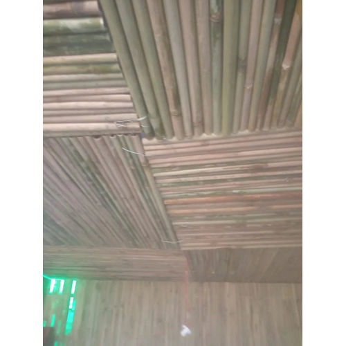 Brown Bamboo Celling