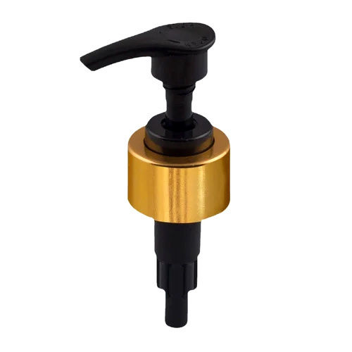 24mm Black Golden Regular Lotion Pump Hardness: Rigid