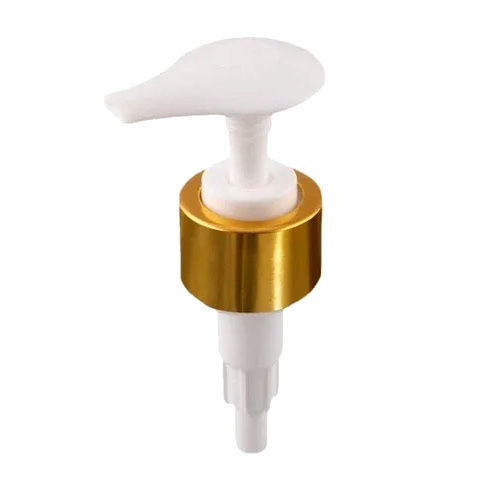 24mm White Golden Wide Lotion Pump