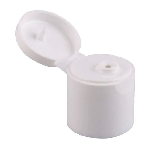 Plastic 20Mm White Flip Top Cap