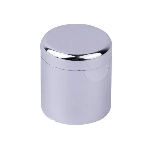 Plastic 20Mm Silver Metalized Flip Top Cap