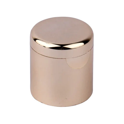 20Mm Gold Uv Metalized Ft Cap Size: 20 Mm