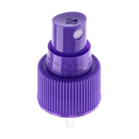 24mm White Mist Spray - Rigid Plastic, 24/410 Size, Compatible With Various Liquids, Screw Cap Design