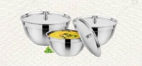 Stainless Steel Bowl - Premium Quality, Durable Design | Perfect for Mixing, Serving, and Storing