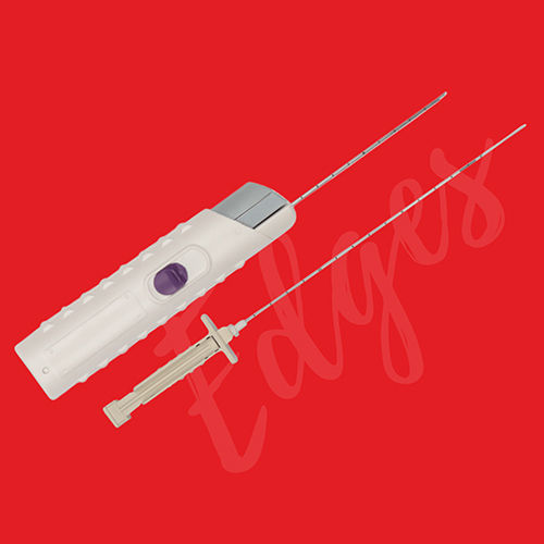 White Biopsy Gun-Needle