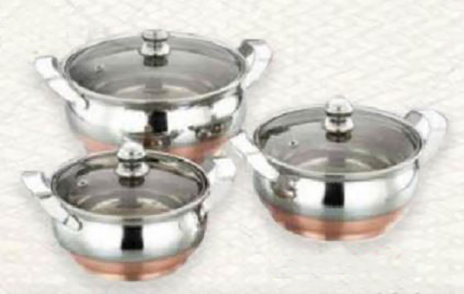 STAINLESS STEEL  SERVING BOWL