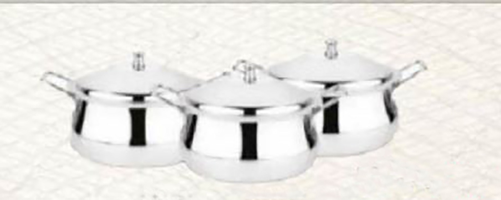 STAINLESS STEEL  SERVING BOWL