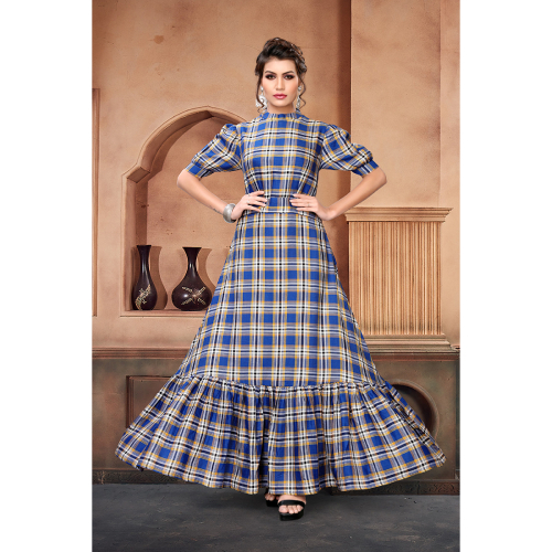 Fancy Pattern Gown