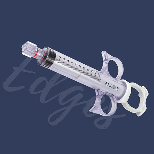 White Coronary Control Syringe