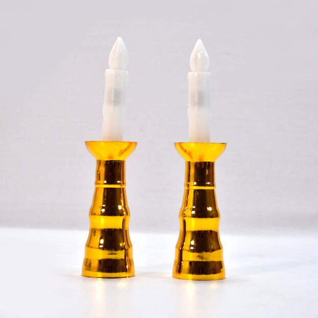2PCS LED CANDLE LIGHT CANDLES FLAMELESS LAMP INDOOR WINDOW DECORATION WEDDING PARTY DECOR LIGHT (6560)