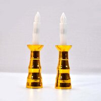 2PCS LED CANDLE LIGHT CANDLES FLAMELESS LAMP INDOOR WINDOW DECORATION WEDDING PARTY DECOR LIGHT (6560)
