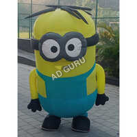 Inflatable Minion Cartoon Character - Eco-friendly Vinyl, Customizable Size & Color | Durable, Fire-proof Design For Endless Fun
