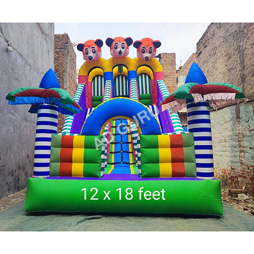 12X18 Feet Kids Inflatable Mickey Mouse Bouncy - Color: Multicolor