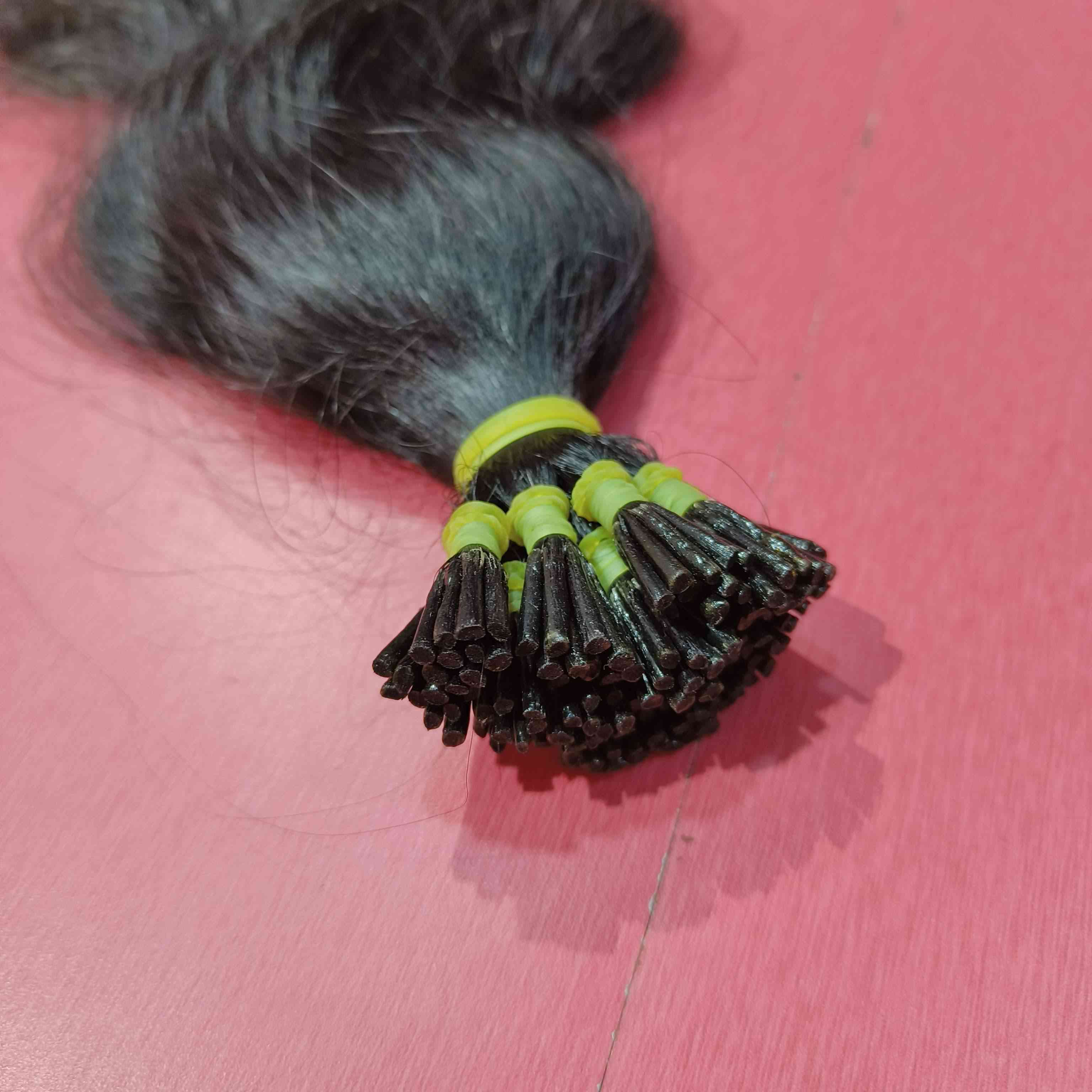 Natural Virgin I-Tip Hair Extensions