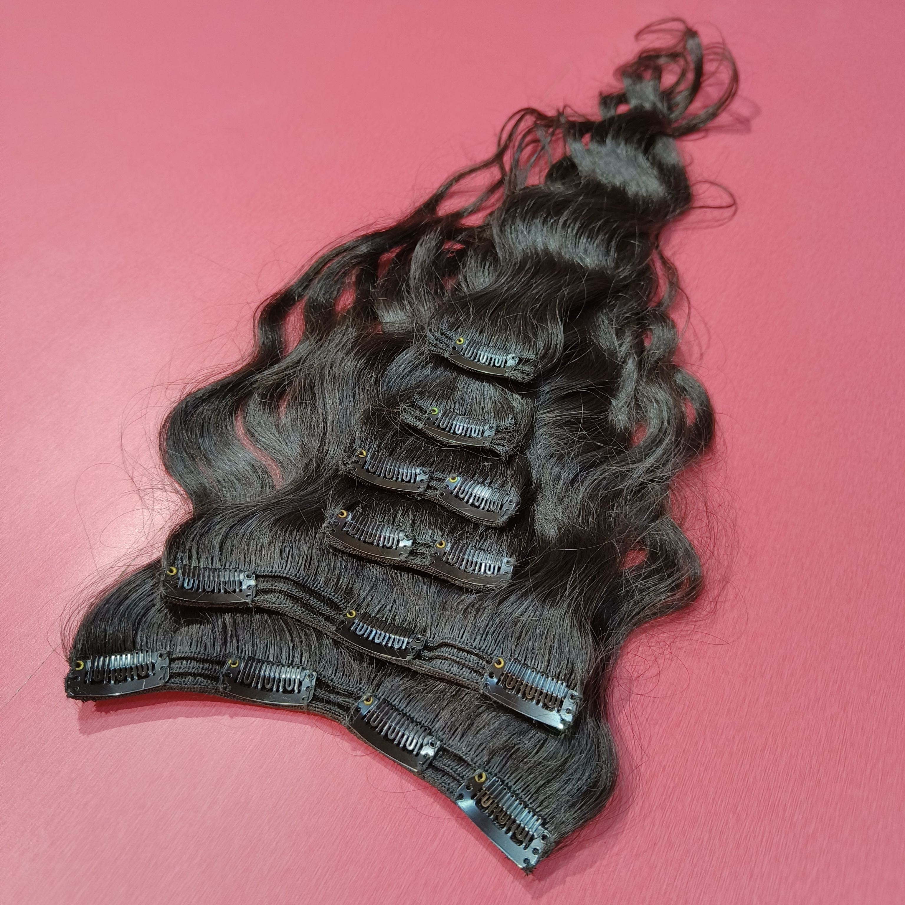 Best Clip in Hair Extensions 100% Raw human hair