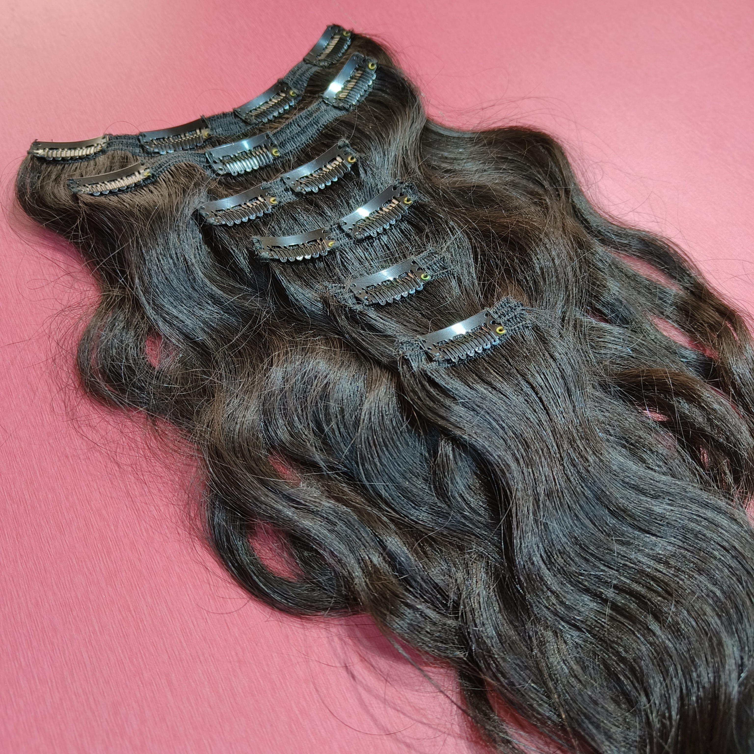 Best Clip in Hair Extensions 100% Raw human hair