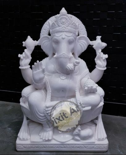 Ganesh Marble Statue