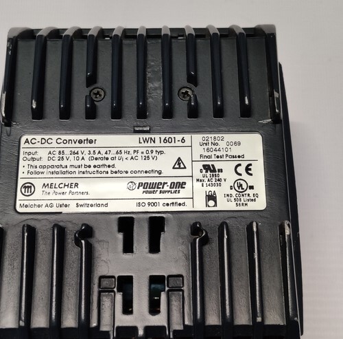 POWER-ONE LWN 1601-6 AC-DC CONVERTER