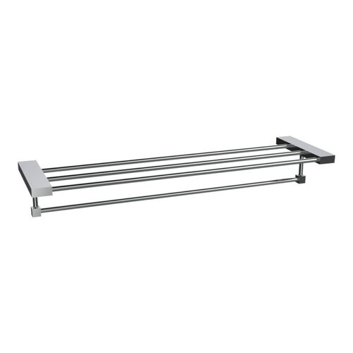 Bathroom Towel Rack-Rectangular (with Lower Rail)